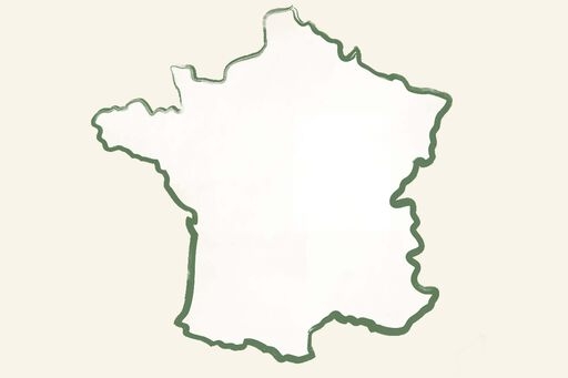 Karte-Frankreich-Urlaub