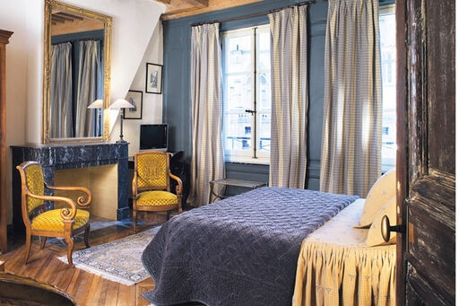 Hoteltipp-Elsass-Metz-blaues Zimmer