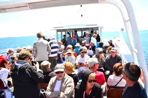 Bretagne-Tourismus-Boot