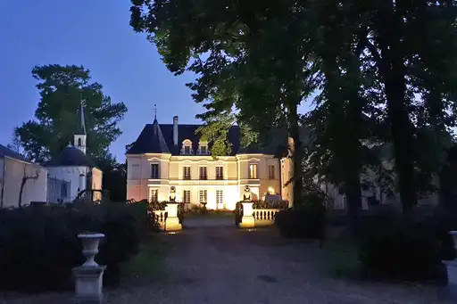 loire-unterkunft-schloss-Nacht