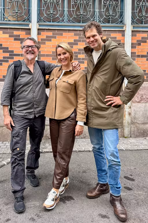 Judith, Andreas, Thomas in Dijon