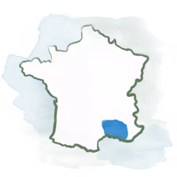 Provence Frankreich Karte