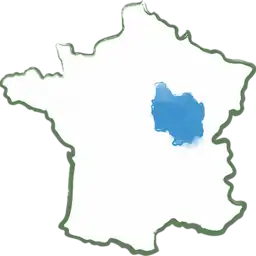 Karte-Burgund