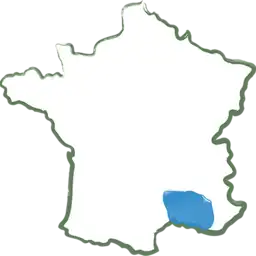 Karte-Provence