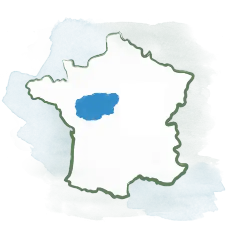 Frankreich Karte Loire