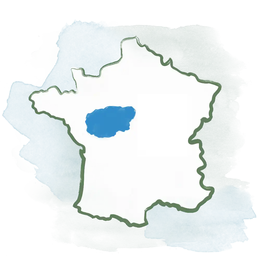 Frankreich Karte Loire