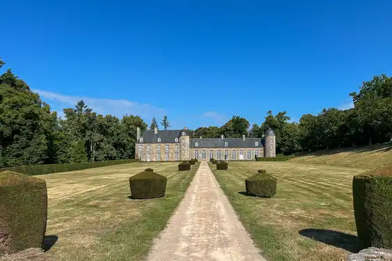 Ein Herrenhaus in der Normandie