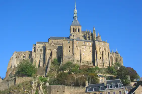 Der Mont-Saint-Michel in der Normandie
