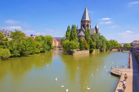 Hoteltipp-Elsass-Metz-Fluss