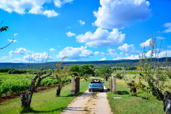 provence-landschaft-auto-weg