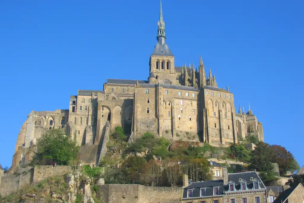 Der Mont-Saint-Michel in der Normandie
