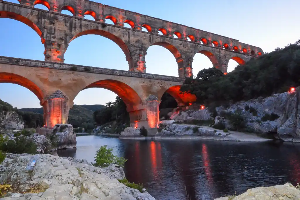 provence-architektur-pont du gard