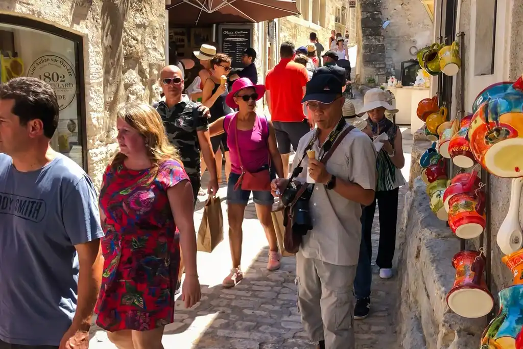 provence-menschen-Touristen