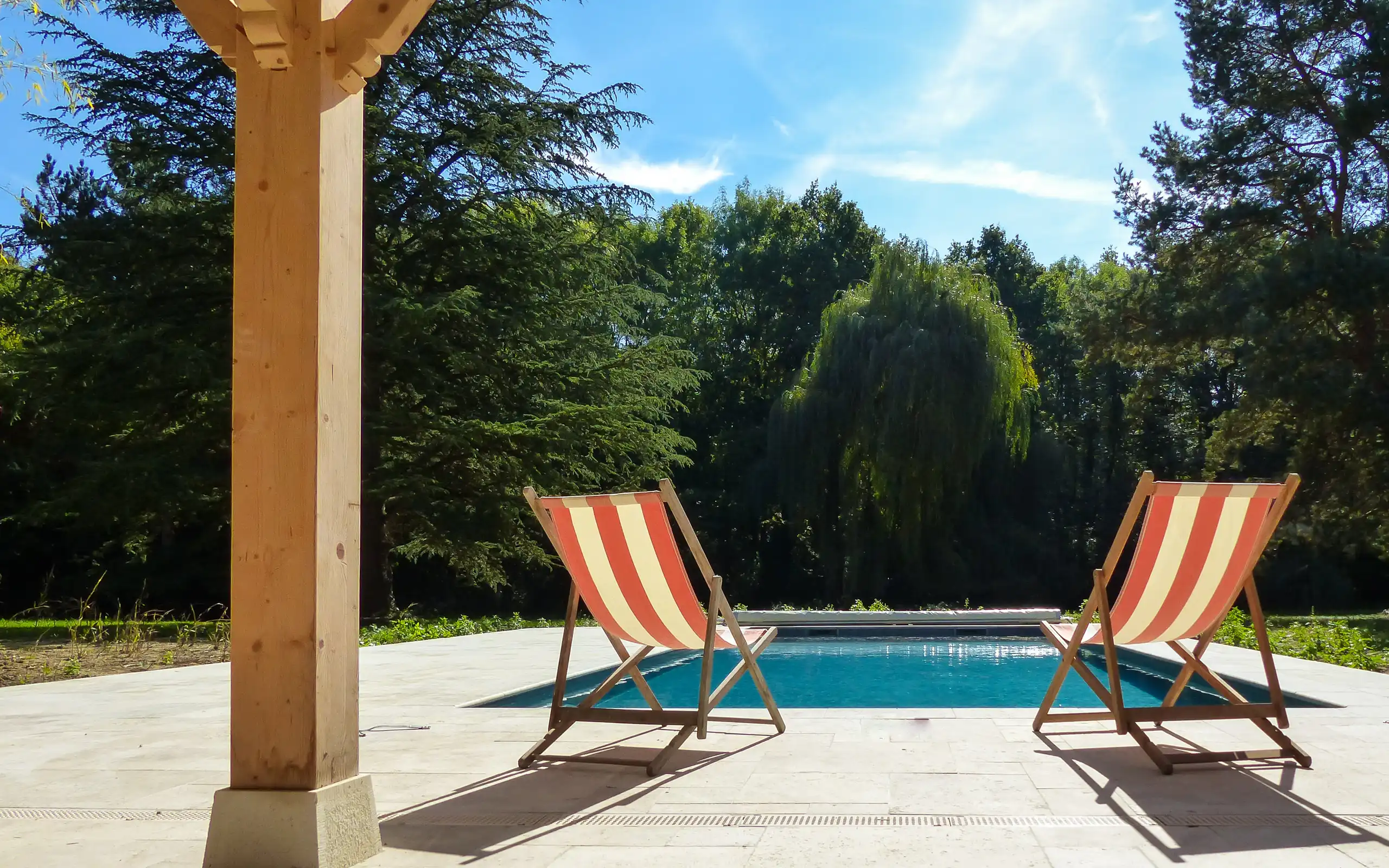 Loire-unterkunft-pool
