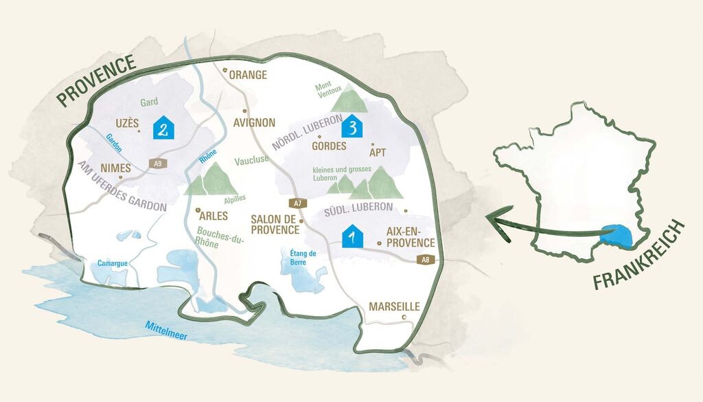 Karte-Provence-Frankreich-Rundreise