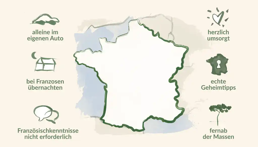 Karte Frankreich neu 