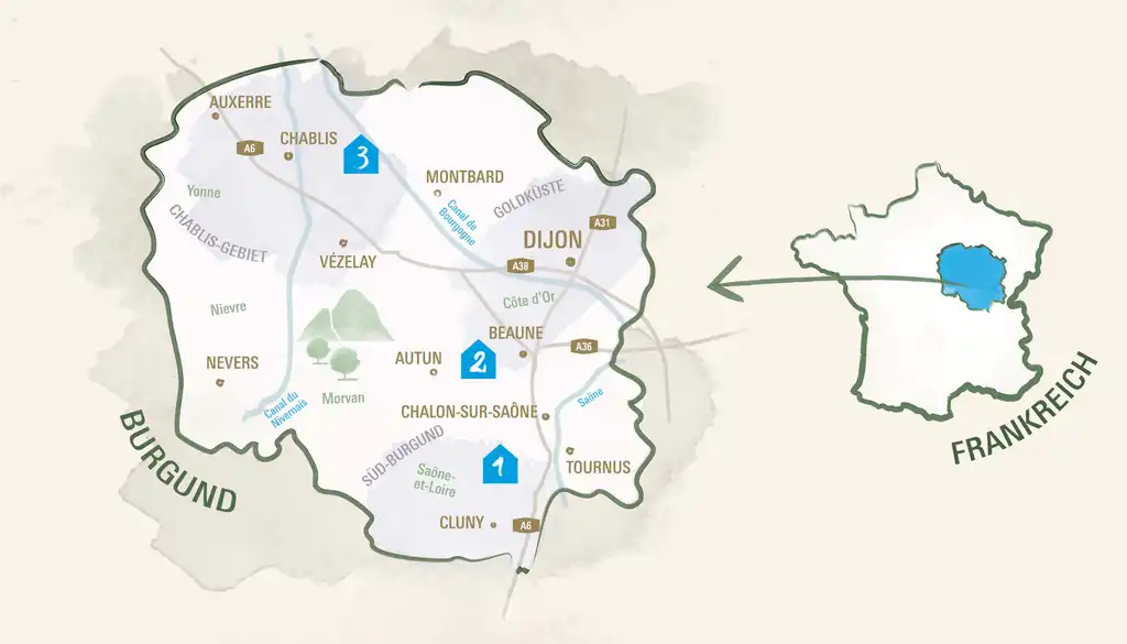 karte-burgund-rundreise-Frankreich